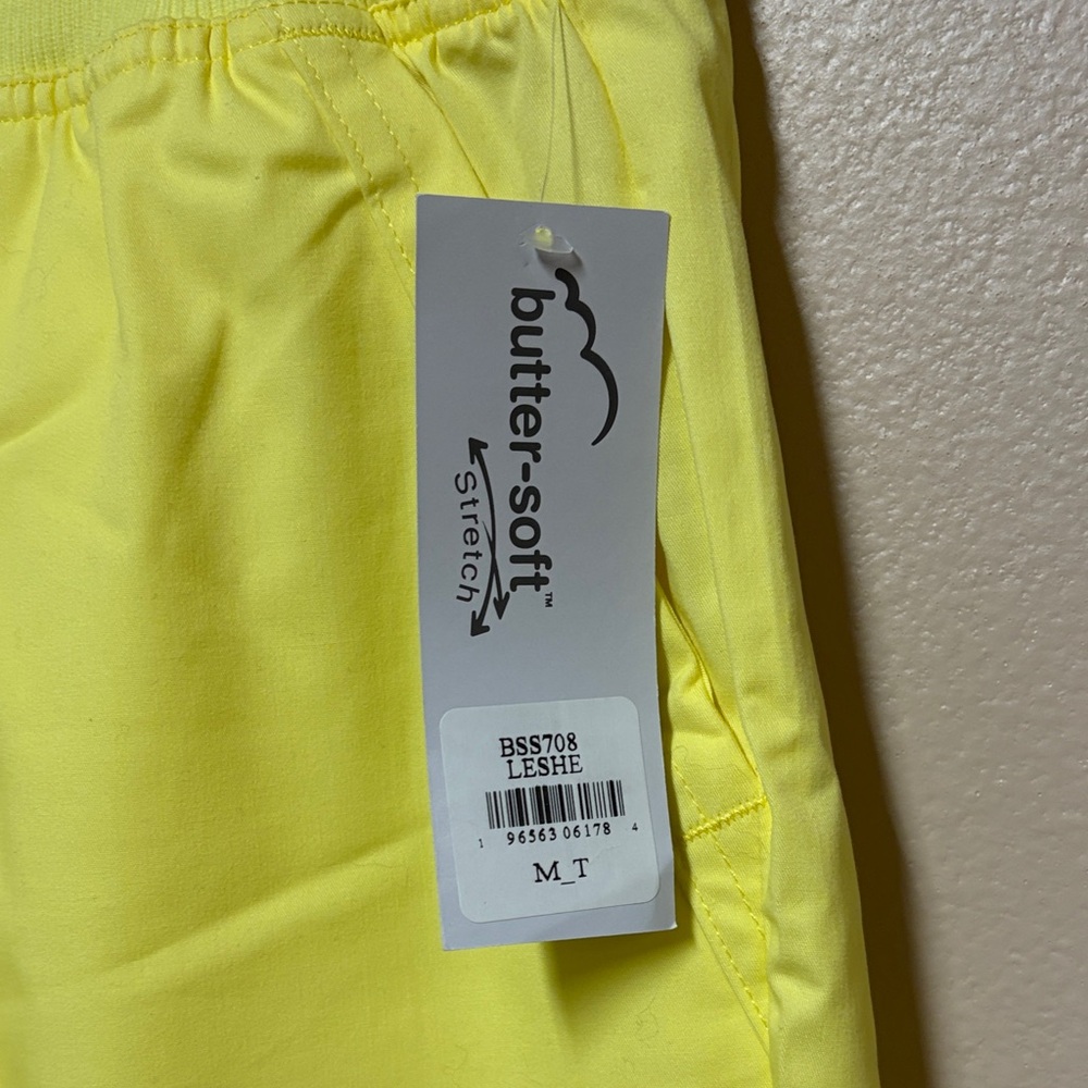 Butter Bright Yellow Women's Nurse Scrub Set - Picture 6 of 9